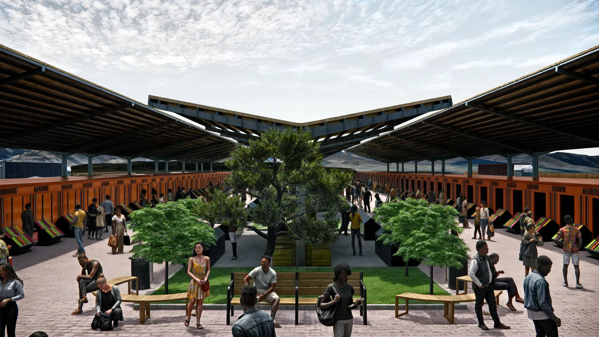 General view of the project area.