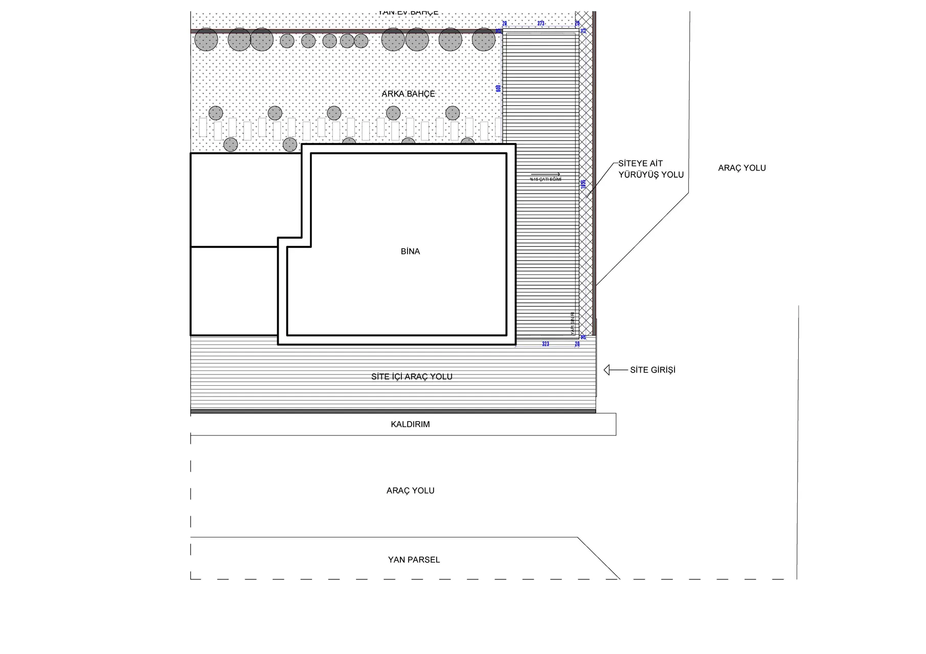 Site plan.