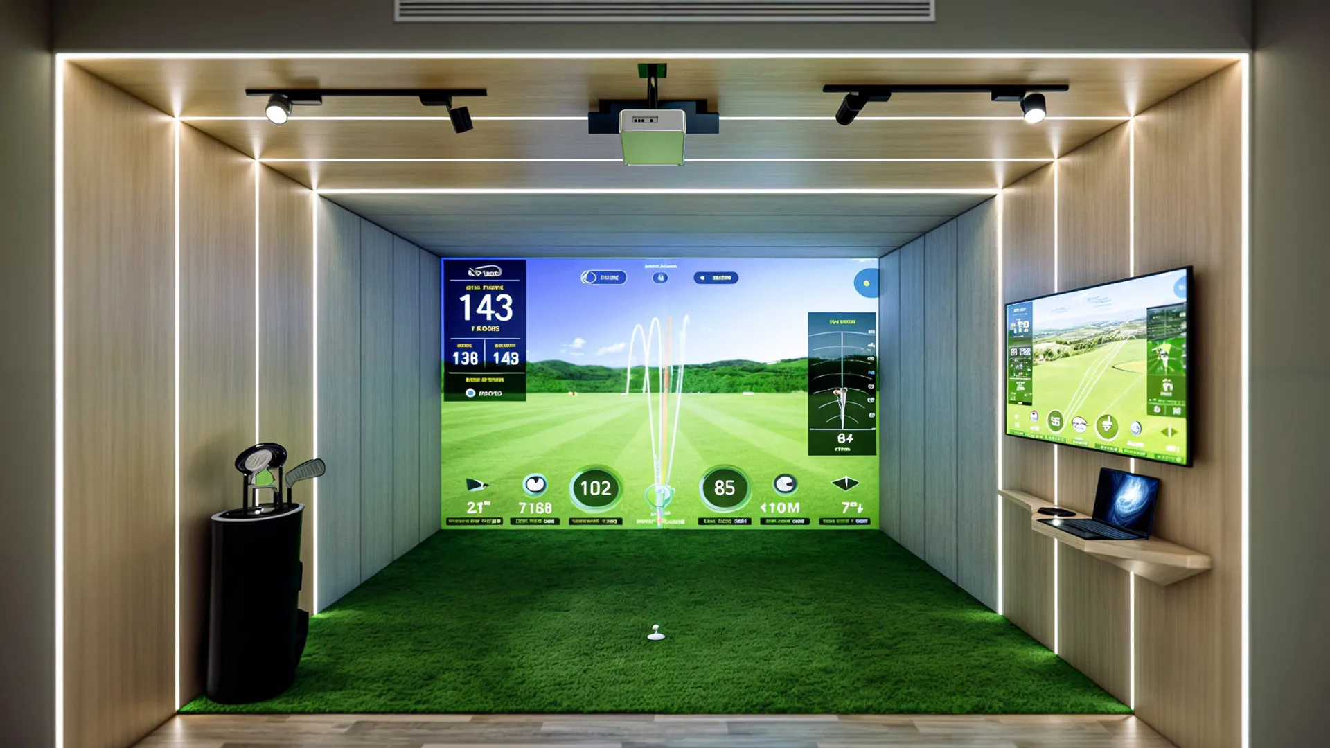 Golf Simülatör Odası
